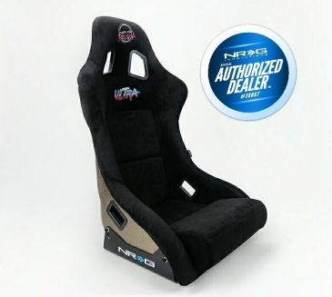 NRG BLACK ULTRA RACING SEAT (MEDIUM)