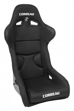 CORBEAU FX1 PRO FIXED BACK SEAT | BLACK CLOTH