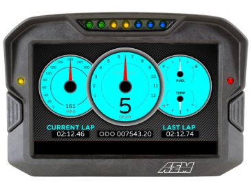 AEM CD-7 Carbon Digital Dash Display (Non-Logging)