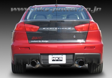HKS Hi-Power Cat Back Exhaust |2008 - 2015 Mitsubishi Evo X