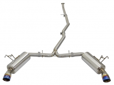 AFe Power Takeda 304 Stainless Steel Cat-Back Dual-Exit Exhaust System | 2016 - 2021 Honda Civic
