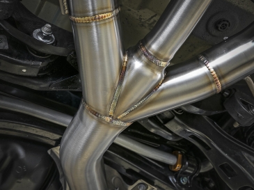 AFe Power Takeda 3 IN 304 Stainless Steel Cat-Back Exhaust System W/ Tri-Black Tips | 2017 - 2021 Honda Civic Type R