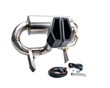 Agency Power Valvetronic Exhaust System W/ Black Tips | 2017 - 2022 Can-Am Maverick X3
