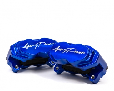 Agency Power Big Brake Kit Front And Rear Blue | 2017+ Can-Am Maverick X3 Turbo