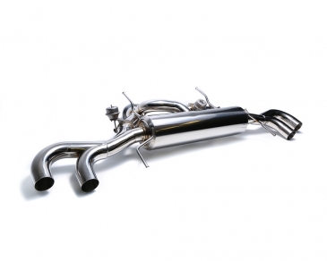 ARMYTRIX Stainless Steel Valvetronic Catback Exhaust 90mm System W/ Quad Gold Tips | 2009 - 2021 GT-R R35