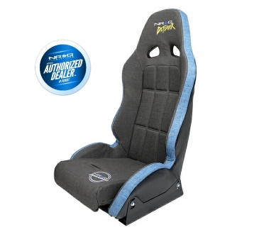 NRG DEFENDER SEAT With Side Mount Bracket | GREY