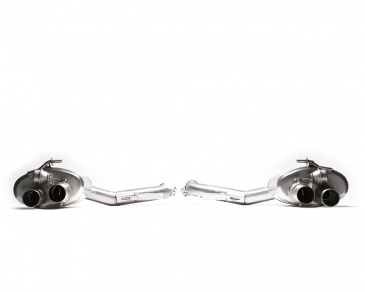 ARMYTRIX Stainless Steel Valvetronic Exhaust System Quad Blue Coated Tips | 2010 - 2013 Porsche 970 Panamera | S | GTS 