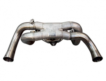 TUBI Style Inconel Straight Pipes Exhaust | 2005 - 2009 Ferrari F430 Scuderia