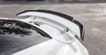 VR Aero Carbon Fiber Wing Lip Spoiler | 2014+ Porsche 991 Turbo | Turbo S