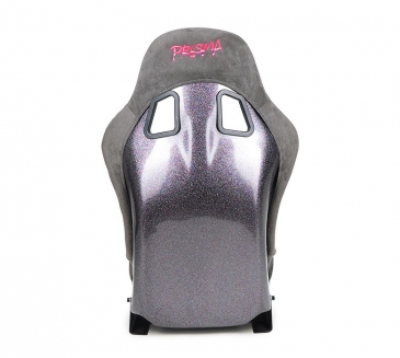 NRG GUN METAL PRISMA RACING SEATS (MEDIUM)