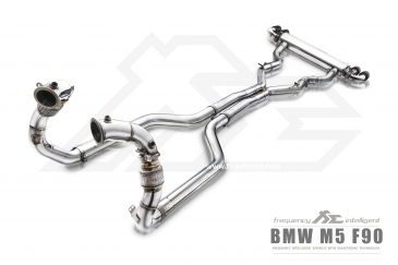 FI Exhaust Valvetronic Muffler Kit W/ Quad Diamond Black Tips | 2017+ BMW M5 F90