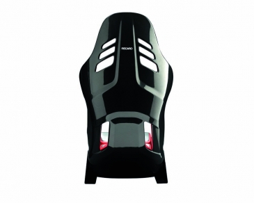 Recaro Carbon Fiber Dynamic Podium Seat Alcantara Black | Leather Red Left Hand |Medium