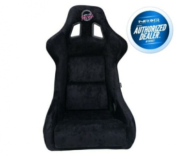 NRG BLACK PRISMA RACING SEAT (LARGE)