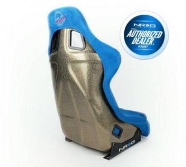 NRG BLUE ULTRA RACING SEAT (MEDIUM)