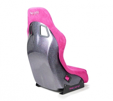 NRG FUSHIA PRISMA RACING SEATS (LARGE)